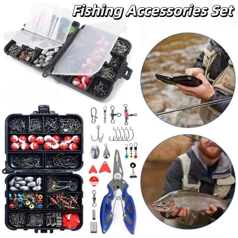 Tackle Box - 1 Set Perlengkapan Pancing Bola Mengapung,