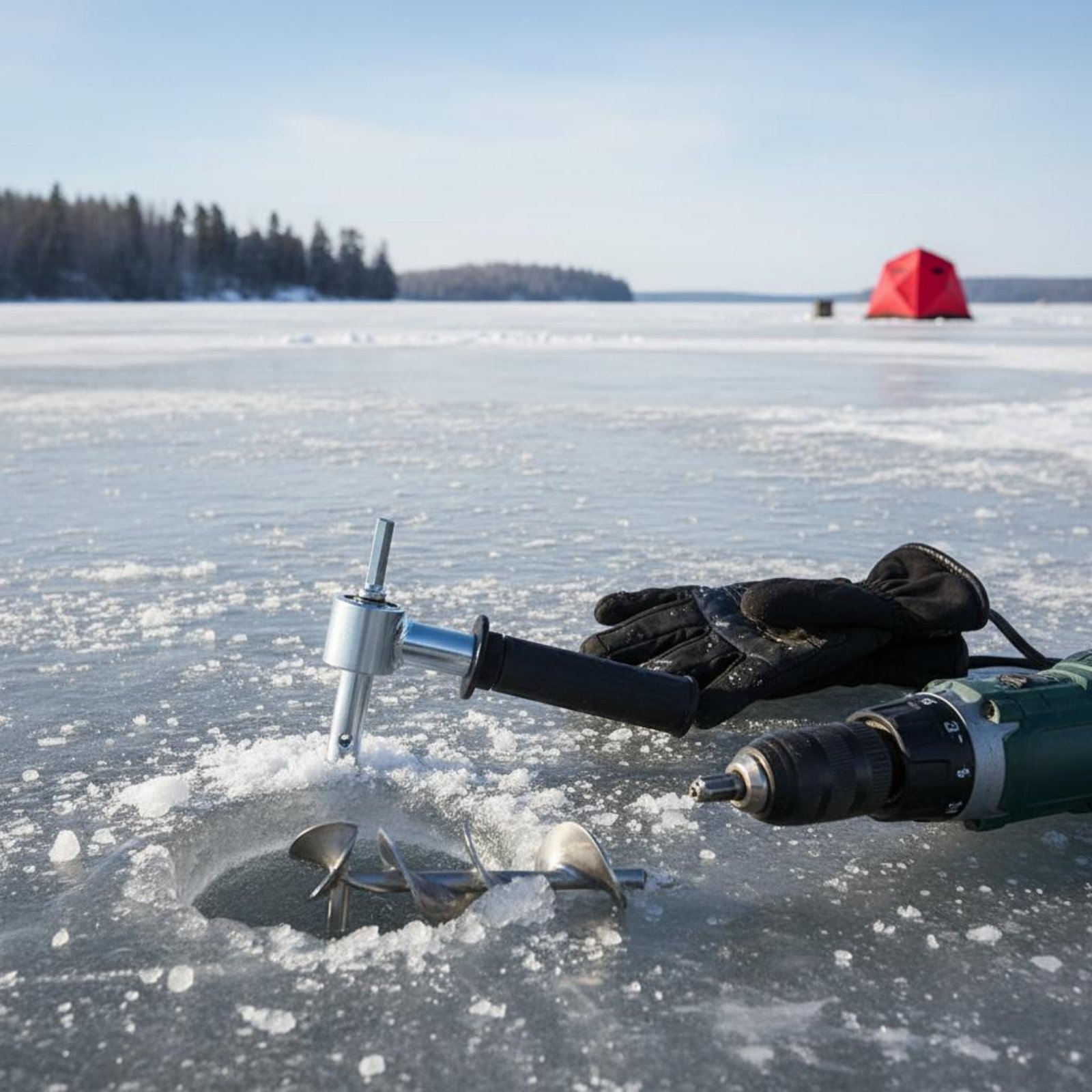 Fishing Equipment - Adaptor Bor Auger Es, Konektor Bor