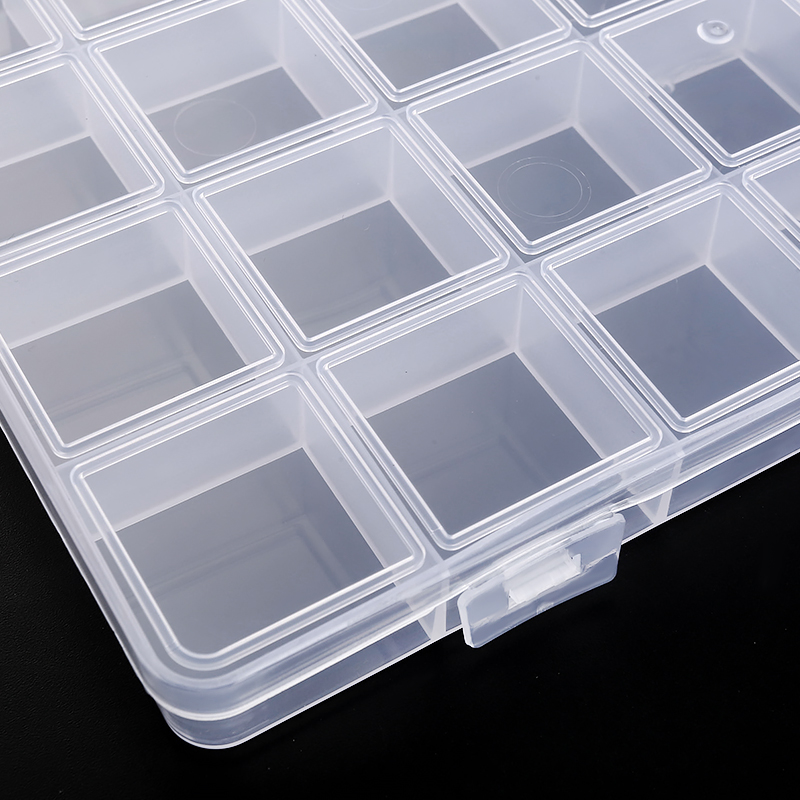 Fishing Equipment Organizer - Kotak penyimpanan manik plastik bening dengan