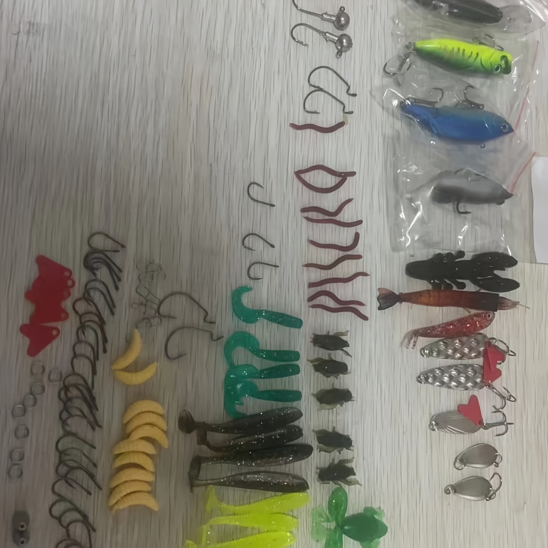133Pcs Kotak Perlengkapan Panc - Fishing Equipment Lures ulasan dan harga
