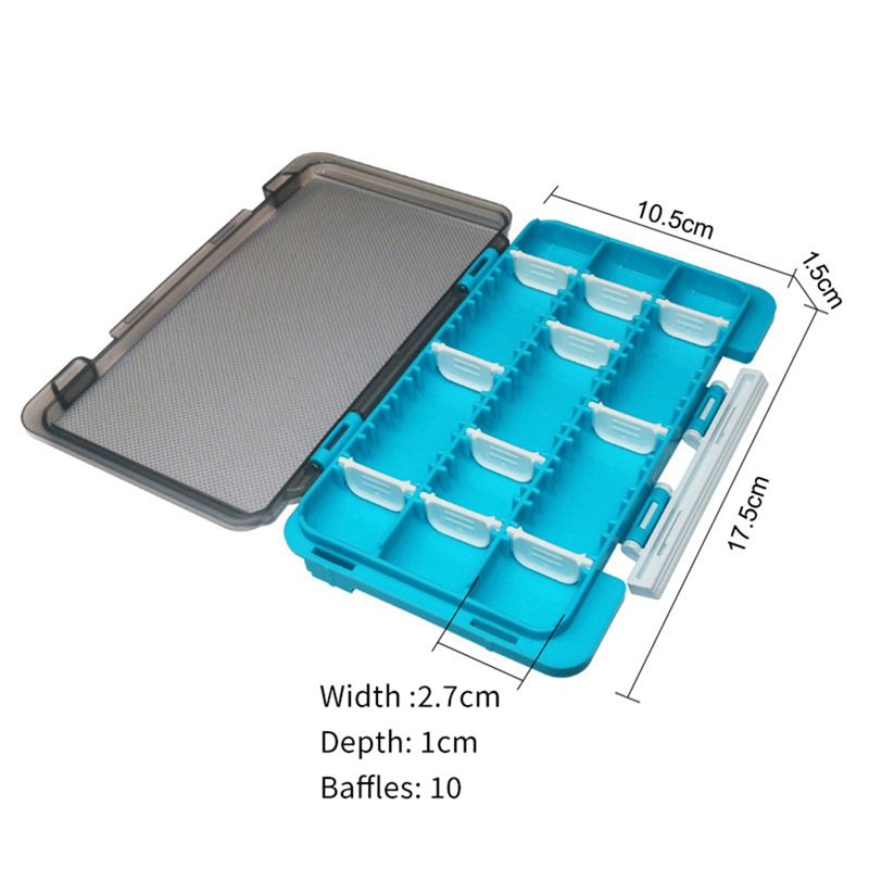 POPULAR-5 PCS Kotak Umpan Panc - Tackle Box ulasan dan harga