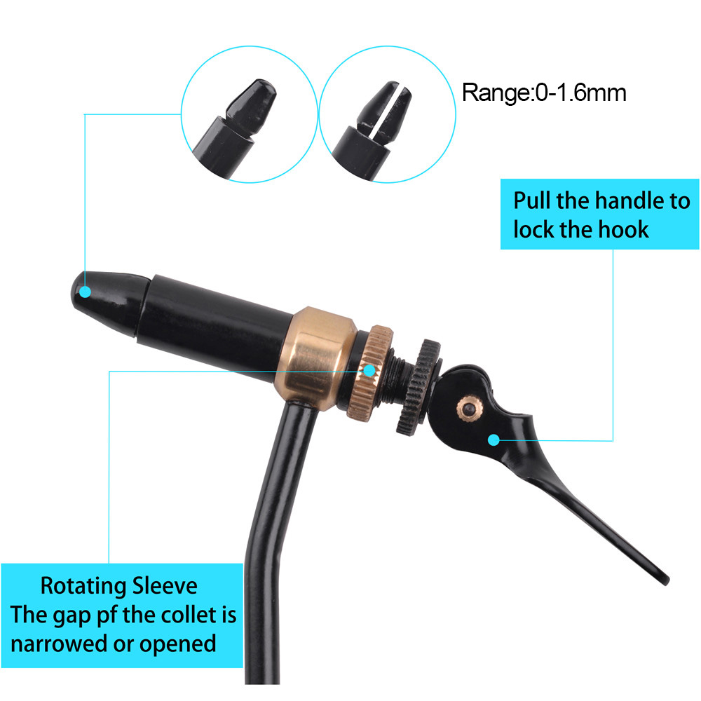 Rotary Fly mengikat alat Vise  - Fishing Equipment Lures ulasan dan harga