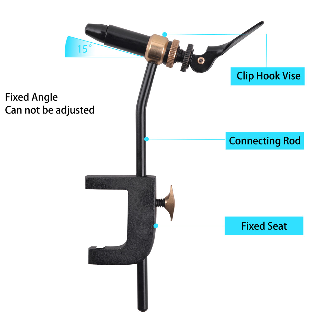 Rotary Fly mengikat alat Vise  - Fishing Equipment Lures ulasan dan harga