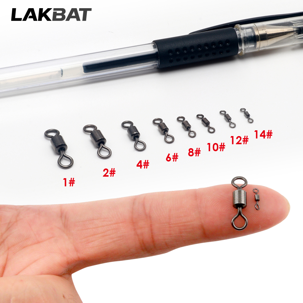 100PCS Konektor Putar Baja Ant - Fishing Equipment Box ulasan dan harga