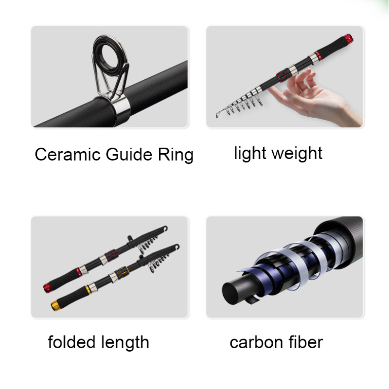 Joran Pancing Serat Karbon 2.1 - Fishing Equipment Europe ulasan dan harga