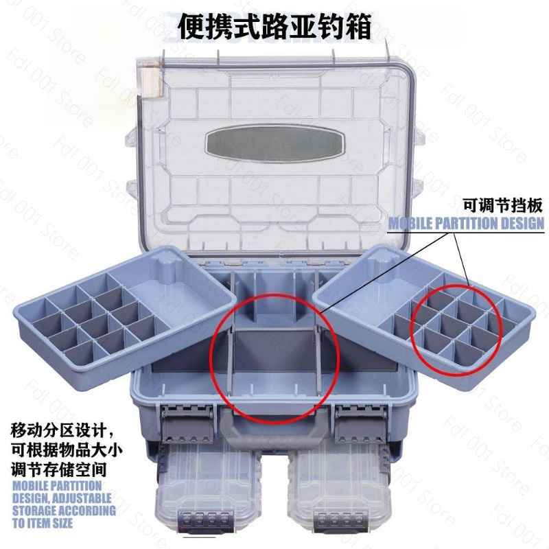 Kotak Peralatan Memancing Kapa - Tackle Box ulasan dan harga