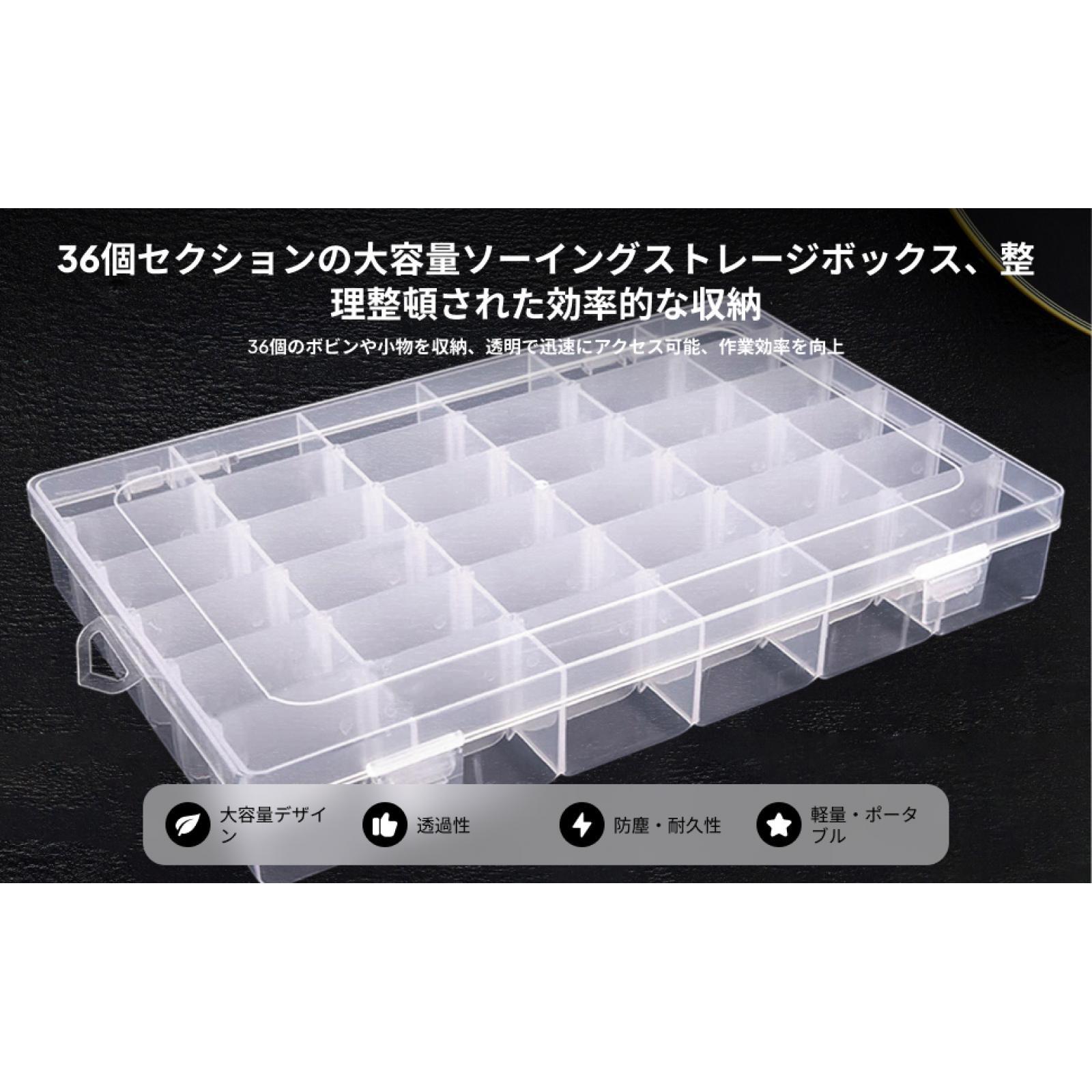 Kotak Penyimpanan Benang Bordi - Tackle Box ulasan dan harga