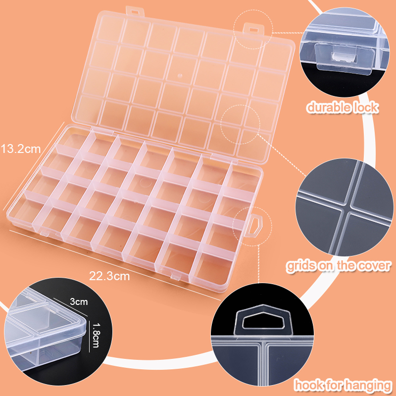 Kotak penyimpanan manik plasti - Fishing Equipment Organizer ulasan dan harga
