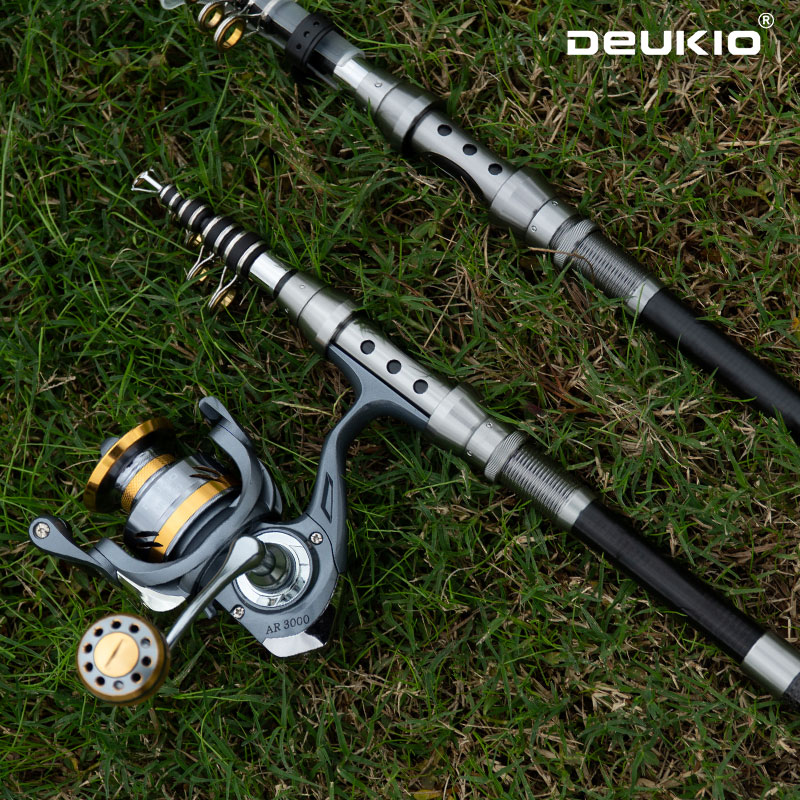 DEUKIO Joran dan Reel Pancing  - Fishing Equipment Europe ulasan dan harga