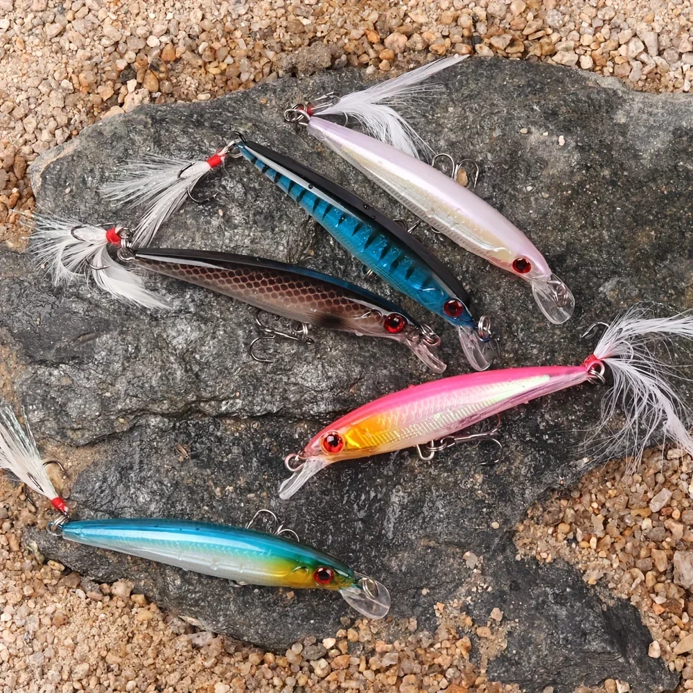5 buah/kotak umpan pancing bio - Fishing Equipment Lures ulasan dan harga