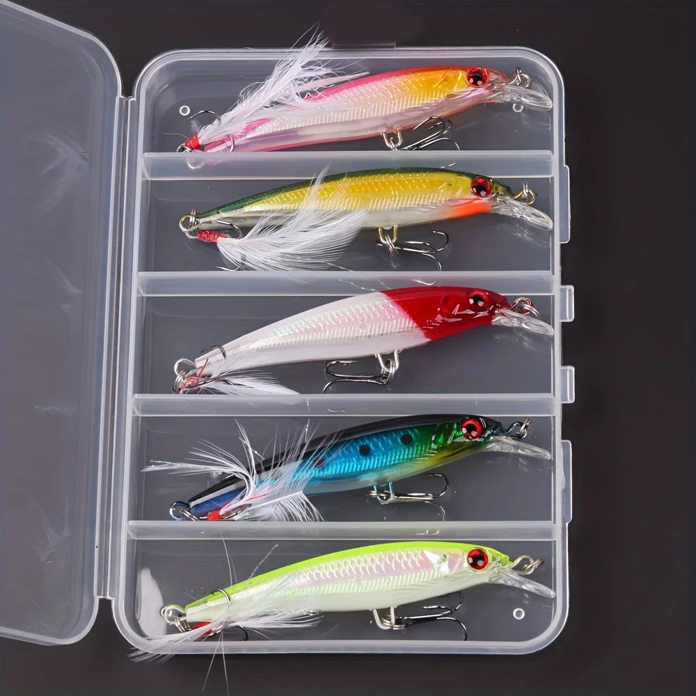 5 buah/kotak umpan pancing bio - Fishing Equipment Lures ulasan dan harga