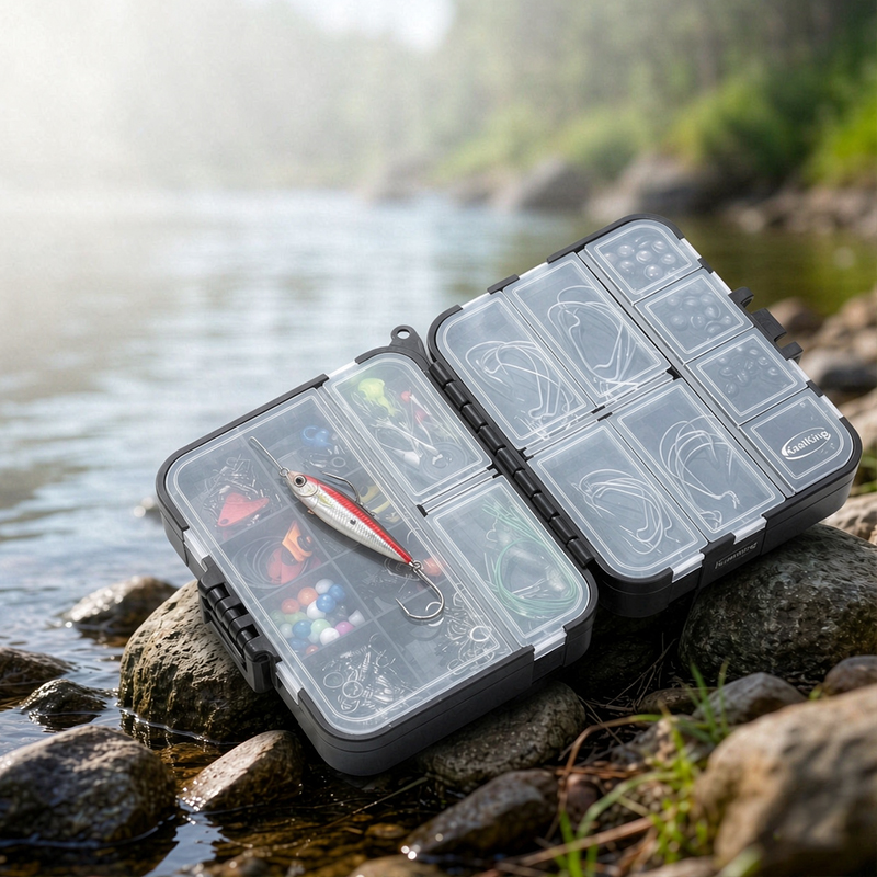 Kotak Penyimpanan Aksesori Mem - Fishing Equipment Organizer ulasan dan harga